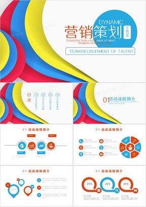 產品營銷策劃PPT模板 助力企業高效營銷策劃